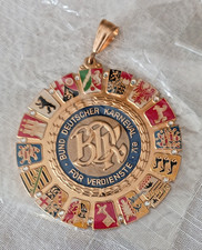 Nr. 0 Karnevalsorden BDK Verdienstorden gold  Bund deutscher Karneval 16 Länder