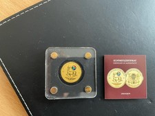 1/500 oz Gold Tschad 3000Francs Springbock, mit Zertifikat, 999er Gold