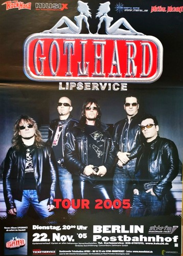 Gotthard 2005 berlin - berlin, orig