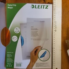 LEITZ ColorClip Klemmhefter Klemmmappe A4 - 9 x orange