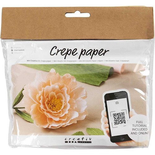 Mini kreativ set krepppapier - kreativ,