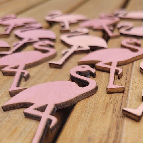 Holz flamingo - 24,