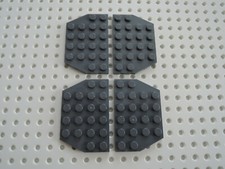 Lego 4 x Flügel Keilplatte