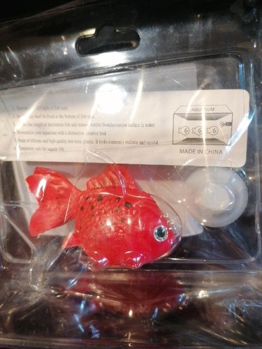 Goldfisch aus silikon - goldfisch,