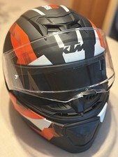 KTM Helm XL/61-62 Breaker Evi Helmer integriertes Sonnenvisier Motorradhelm