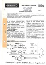 Service-Manual Grundig Stereo