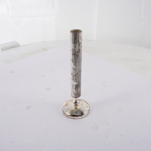 Vase versilbert mit henkel - versilbert,
