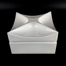 KPM Berlin Porzellan Dose Weiß Deckeldose Konrad Quillmann Design Box SELTEN