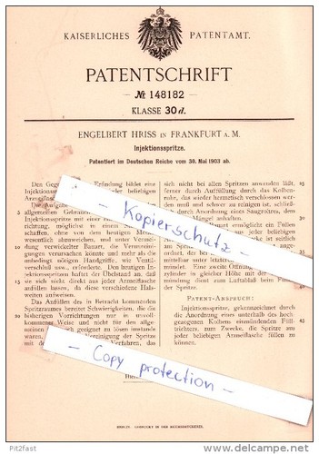 Original patent engelbert - original,