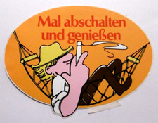 Werbe aufkleber ernte mal - ernte, 23