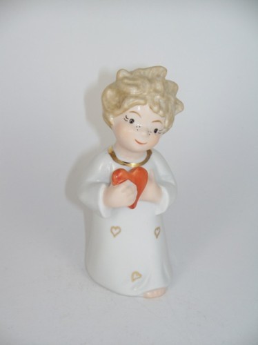 Porzellan figur glücksengel - figur,