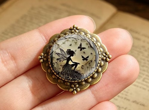 Wunderschöne vintage brosche - wunderschöne,