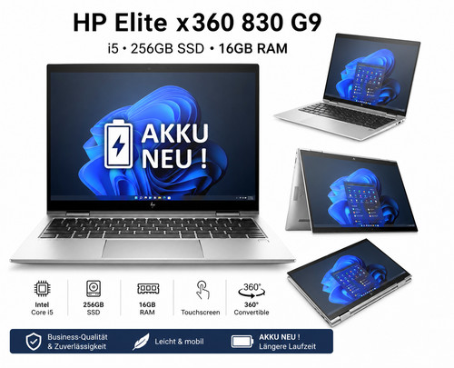 Elite x360 830 i5 - g9, i5-1235u