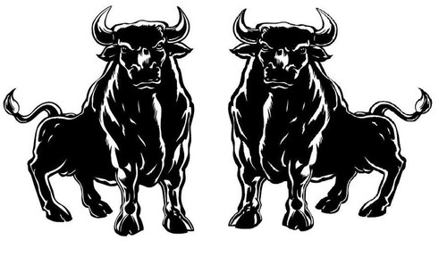 Aufkleber spanischer stier - spanischer, 2