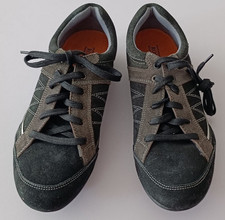 Ross & Cole Herrenschuhe Wildleder-Sneaker, Gr. 41, schwarz & braun, NEU