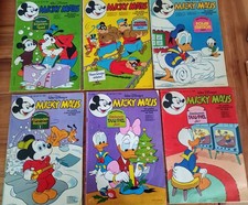 Micki Maus - Ehapa - 6 Hefte aus Jahrgang 1981 - Nr. 5 / 34 /42 / 47 / 48 + 53