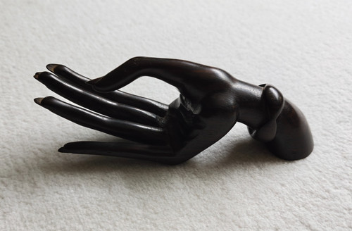 Ringhalter hand handskulptur - hand,