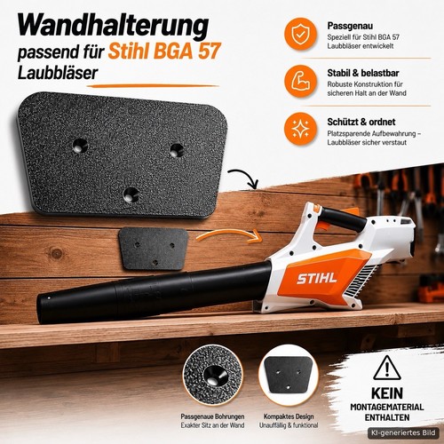 Wandhalterung laubbläser - wandhalterung,