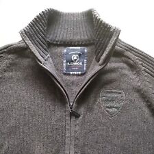 Herren Weste Lerros Gr. M/48/50 grau Strickweste sportlich elegant Topp Zustand