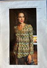 Pattern Company Fertigschnitt Shirt A-Linie mit Smokeffekt Gr 34-48 Nr 06-355