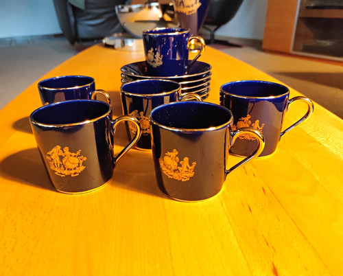 Limoges castel 22k gold - limoges,
