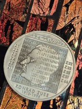 10 Euro Münze in 925-Sterling