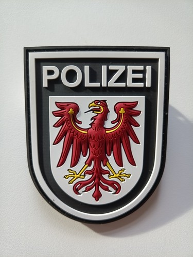 Rubber patch polizei - 3d-rubber-patch,