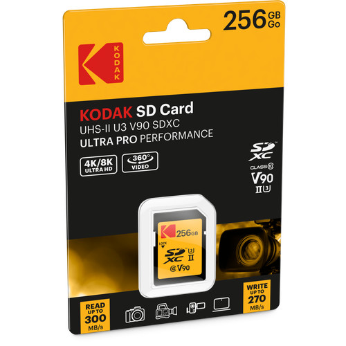 Kodak karte 256 uhs - kodak, uhs-ii