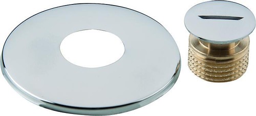 Blindstopfen mit rosette - blindstopfen,