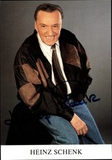 Ak Showmaster und Schauspieler Heinz Schenk, Portrait, Autogramm - 3948634