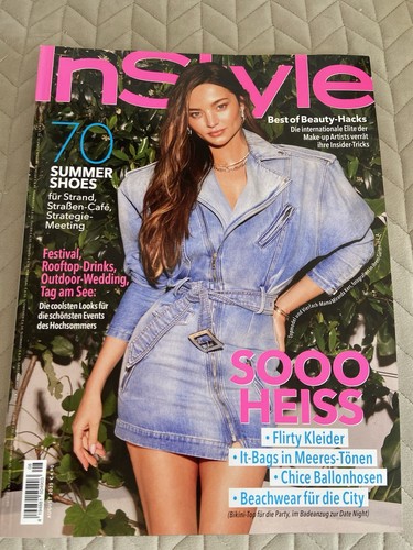 Instyle august 2025 summer - instyle,
