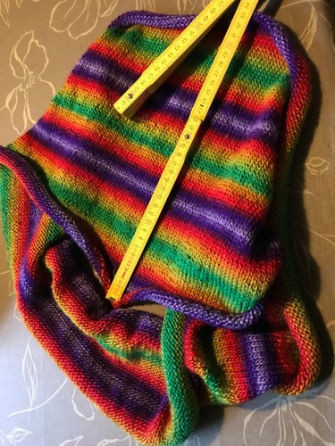 Loop schal regenbogen - schal, "regenbogen"