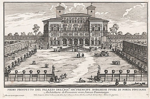 Villa borghese pinciana - pinciana, rome