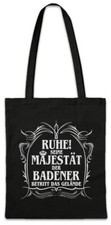 Seine Majestät Der Badener Hipster Bag Stofftasche Stoffbeutel Baden Württemberg