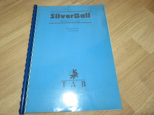 Tab silverball handbuch - silverball,