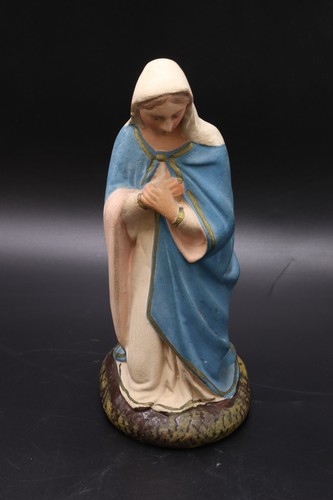 Vintage jungfrau maria statue - vintage,