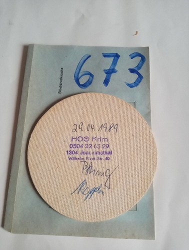 Stück bierdeckel ddr mit - 1,