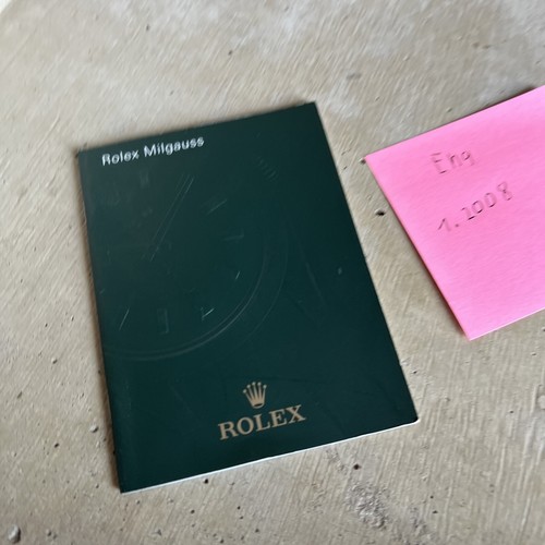 Rolex milgauss beschreibung - milgauss, beschreibung/