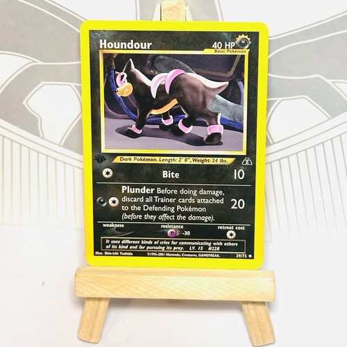 Pokemon karte hunduster - karte,