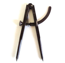 AGW PROFI Werkzeug Anreißzirkel Cimco Stahl Stahlzirkel mit Feinjustierung