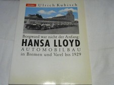Hansa Lloyd. Borgward war