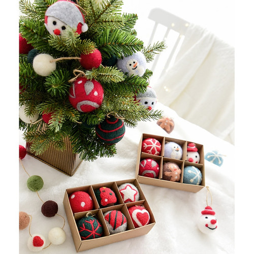 Filz weihnachtsschmuck paket - filz,