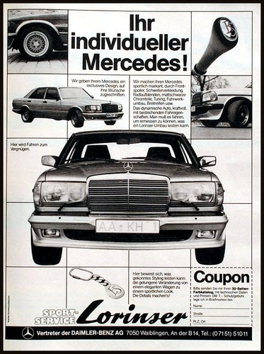 Mercedes 123 und 126 - w,