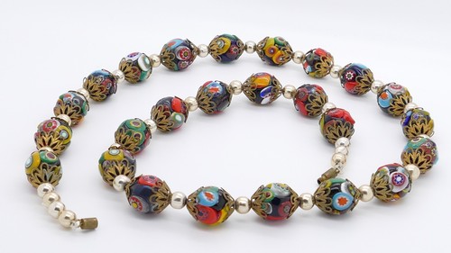 Collier glasperlen kette - collier,