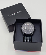 TOMMY HILFIGER HERREN UHR MULTI ZIFFERBLATT QUARZ MIT EDELSTAHLARMBAND 1791421