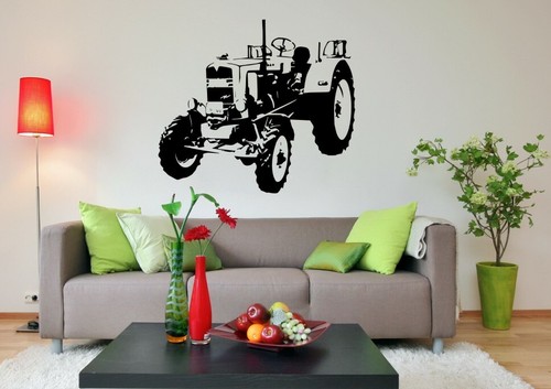 Wandtattoo traktor wall - -, 9
