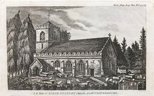 Antiker Druck von 1804; King's