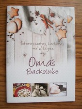 Geschenk-Booklet, Büchlein "Interessantes, Leckeres .... aus Oma´s Backstube"