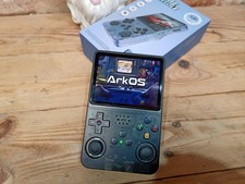 r36s handheld Christal Black