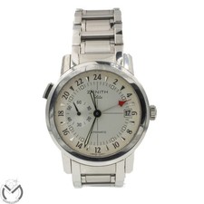 Zenith Elite GMT Port Royal 02.0450.682/01 Uhr Automatikaufzug Cal 682...